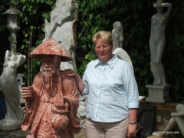 The author, with friend, Hue, Vietnam The author, with friend, Hue, Vietnam