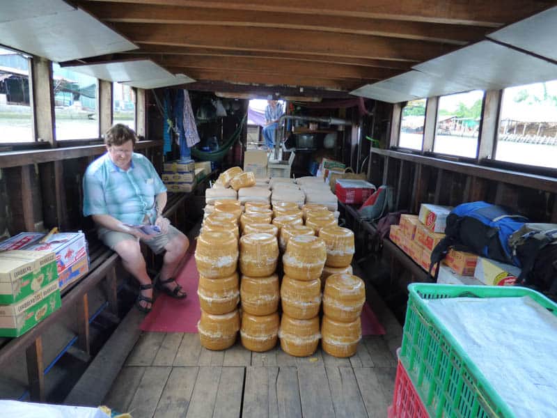Cargo boat - Mekong Delta