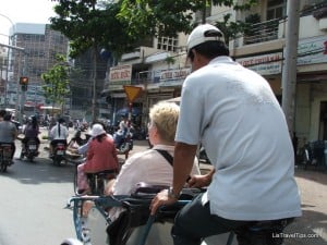 Cyclo, Saigon, Vietnam