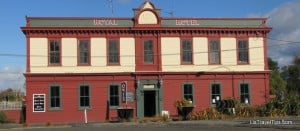Flashy Featherston Pub - which probably doesn't server under-age drinkers any more...